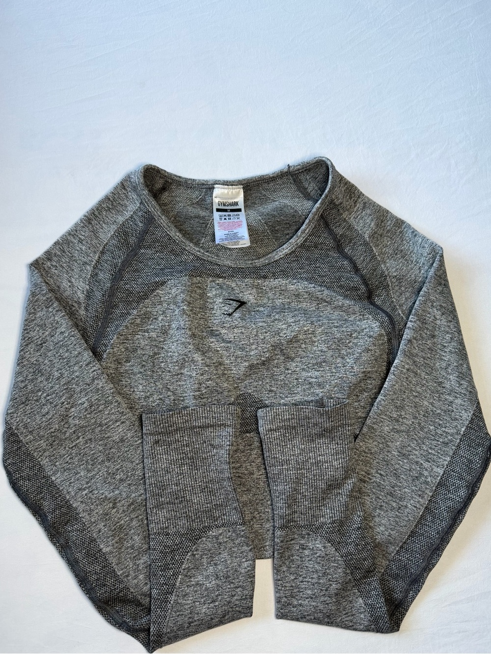 Gymshark long sleeve cropped tee